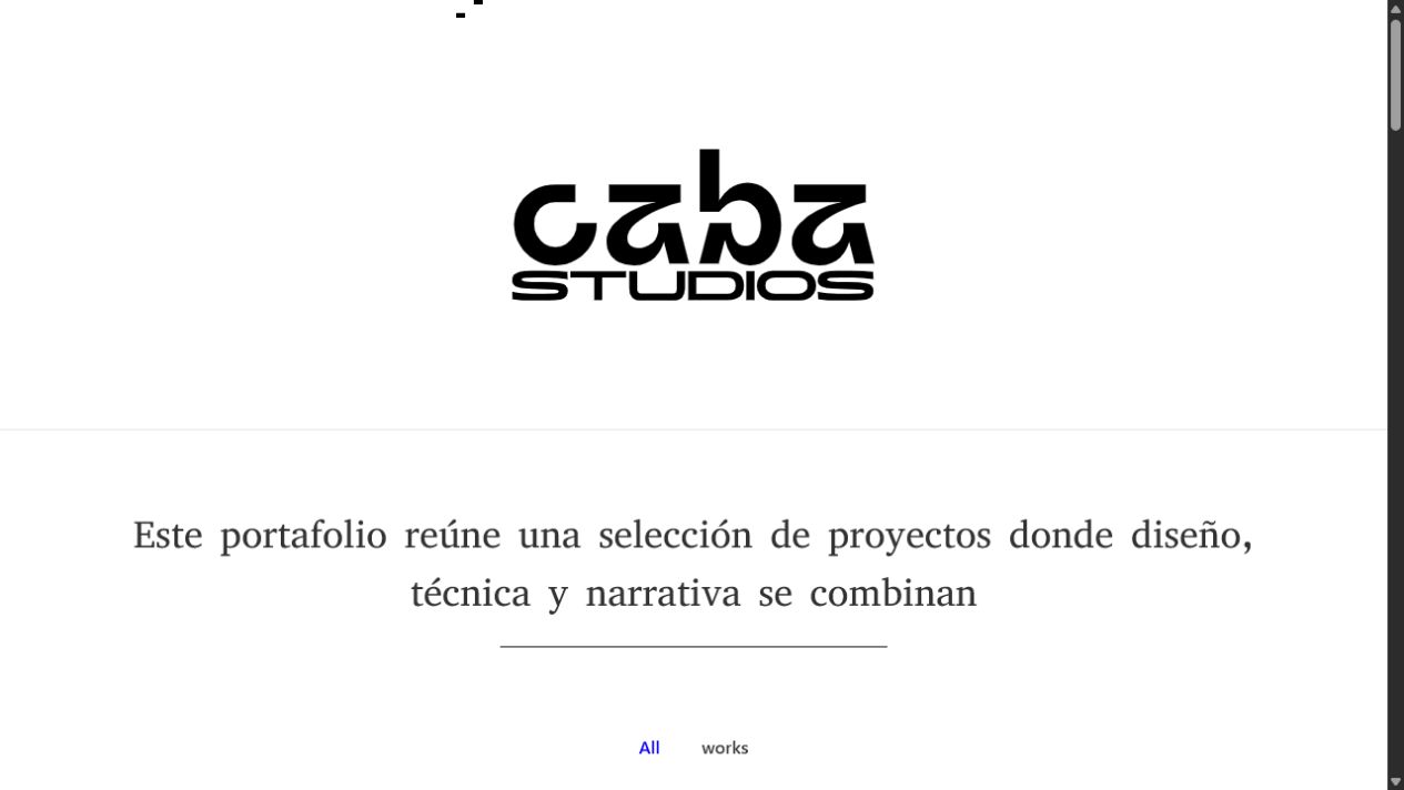 Imagen del trabajo Caba Studios